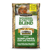 Pennington front bag showing product branding and contents to attract backyard wildlife