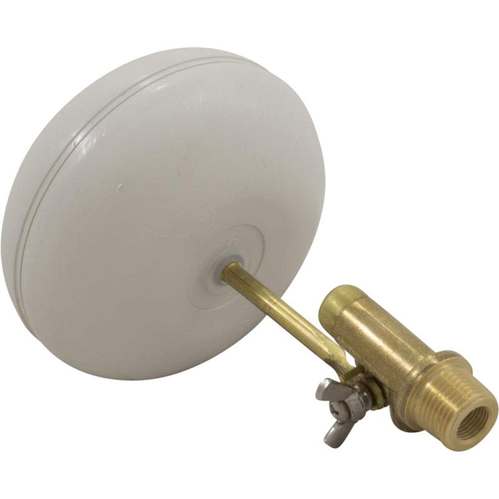 Pentair brass valve front view showing durable construction and easy install benefit