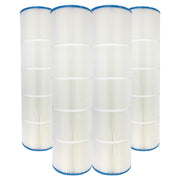 Pentair front view of cartridge 4-pack showing brand and genuine OEM quality