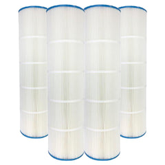 Pentair front view of cartridge 4-pack showing brand and genuine OEM quality