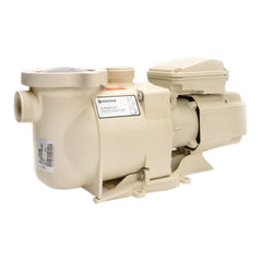 Pentair SuperFlo motor nameplate and 56 square flange for durability benefit