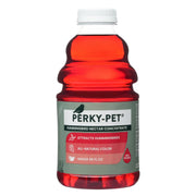 Perky-Pet front bottle shot showing label and convenient 32 oz size benefit