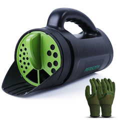 PERSZEN front view showing compact spreader and easy-fill lid for efficient use