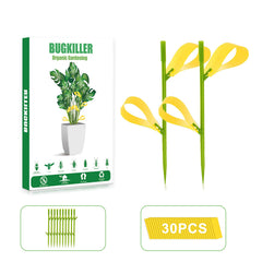 PESTCON front packaging showing 30 sticky traps and stakes, clear contents benefit
