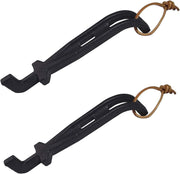 PETKAO front view of the 8-inch cast iron grate lifter showing shape and size for safer lifting