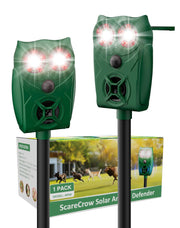 PEXPEL front view of both repellers showing coverage and design benefit
