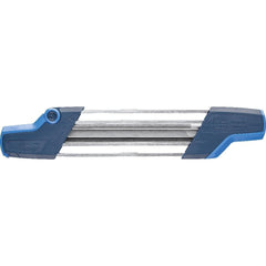 PFERD CS-X front view showing compact sharpener and files for easy transport