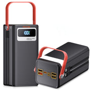 PGYOB front view showing compact design and main power indicators for easy portability