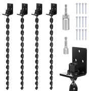 PHATRIP front view of four 24-inch anchors showing packaging and components benefits quick deployment