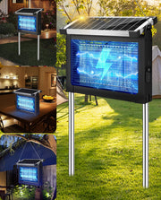 PhatroyYee front view of zapper showing whole unit and safety grid, for easy placement