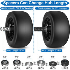 phepetroll adapter kits and spacers array showing compatibility with multiple bearing sizes benefit