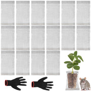 phepetroll front packaging showing 16 baskets and gloves protecting seedlings