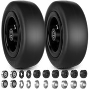 phepetroll front wheel packaging showing wheel and rim, durable replacement