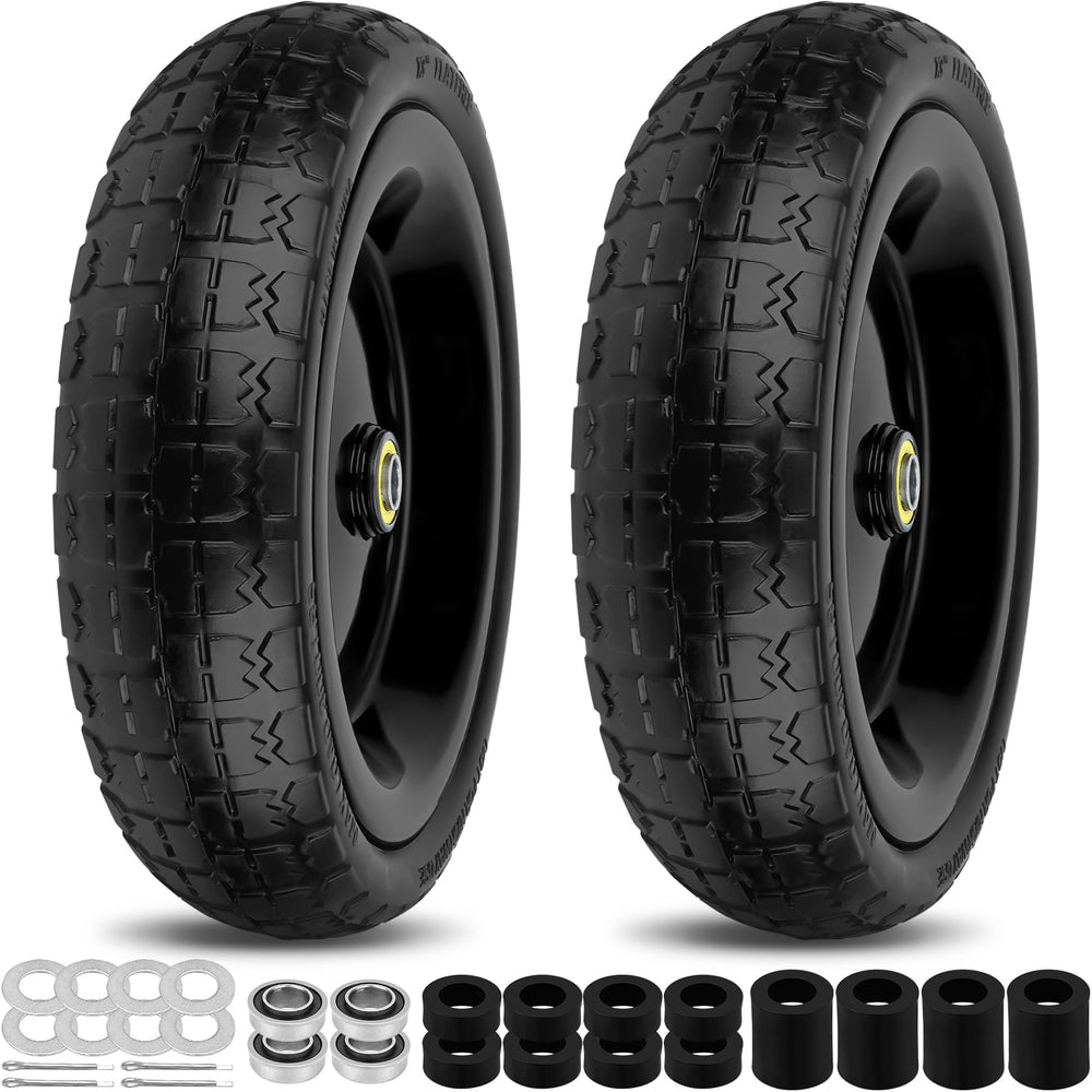 phepetroll front profile view showing wheel design and solid construction for durable replacements