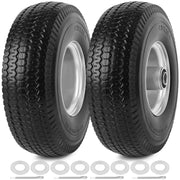 phepetroll front view assembled wheel shows durable PU tire benefit