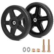 phepetroll front view wheel pair showing rugged tread for improved traction