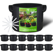 PHYEX front view of 12-pack grow bags showing brand and quantity benefit