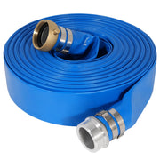 Picatu front view showing hose and connectors for dependable pool discharge