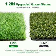 PICK FOR LIFE backing detail with drainage grid that speeds drying