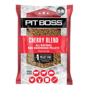 Pit Boss 15 lb bag front view showing branding and size benefit