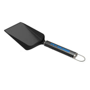 PIT BOSS front view of griddle grub shovel showing full tool and blade for effortless flipping