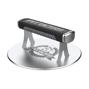 PIT BOSS front view of press showing stainless-steel face for even sear