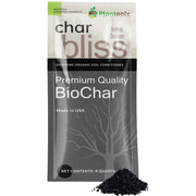 plantonix front bag showing Char Bliss packaging and easy storage benefit
