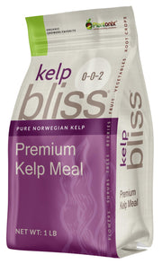 plantonix Kelp Bliss front package showing label and 1 lb bag, clear product benefit