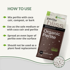 plantonix mixed into potting soil for improved drainage benefit