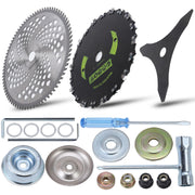 PLAXNS kit front packaging showing blades and adapter hardware for versatility