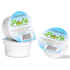 Plunk front packaging showing product and clear labeling benefit: instant use
