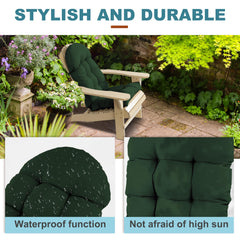 PNP HWJIAJU tied cushion with spring band fastening securely to chair for anti-slip stability