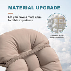 PNP HWJIAJU ties and spring band detail keeping cushion secure