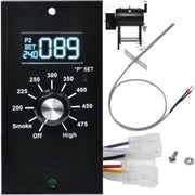 Podoy front panel showing controls and fit for Pit Boss benefiting easy replacement
