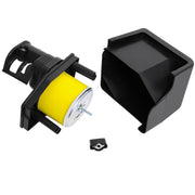 Podoy front housing assembly showing fit and protection benefit