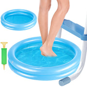 POILKMNI front view of both blue basins showing size and color benefit