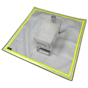 POMOLY front view of mat showing full protection benefit
