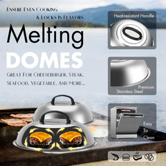 Pontual tools arrayed on a flat-top griddle showing usable shapes and finishes