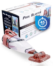 POOL BLASTER Pulse front view showing compact cordless design and portability