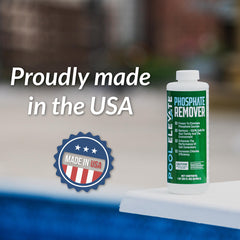 Pool Elevate applied to in-ground pool with visible improved water clarity