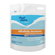 Pool Mate front packaging showing label and 10 lb bag benefits