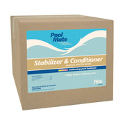 Pool Mate front label showing product use and benefits