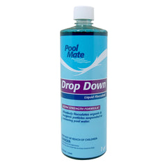 Pool Mate front label showing product and usage benefits