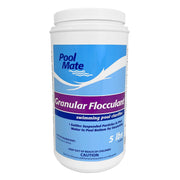 Pool Mate front packaging showing product and clear-pool promise