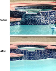 Pool Supply Town ATIE clip handle closeup demonstrating secure pole attachment