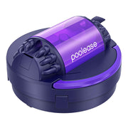 poolease front view showing cordless cleaner and compact design benefit