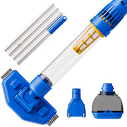 PoolGuard front view handheld vacuum showing compact design and portability benefit