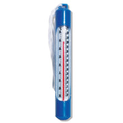Poolmaster 25285 front view showing large readable temperature markings and neutral color