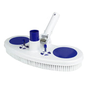Poolmaster front view showing head and valves, durable cleaning performance