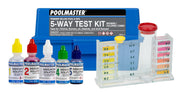 Poolmaster front case view showing organized kit and easy storage benefit